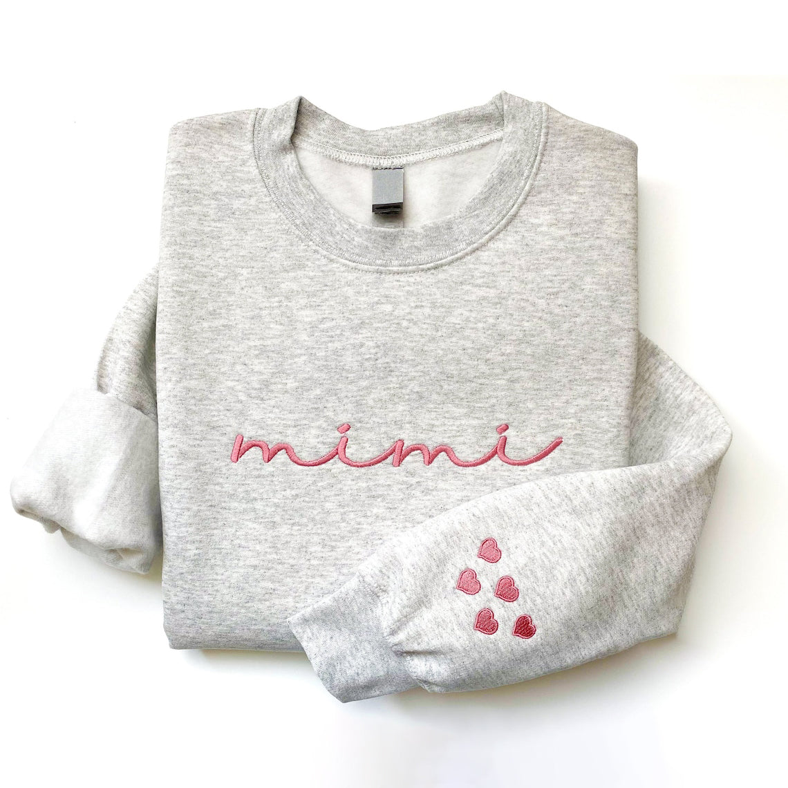 Embroidered Nana Sweatshirt Custom Grandma with Kids Name Sweatshirt Gift for Family