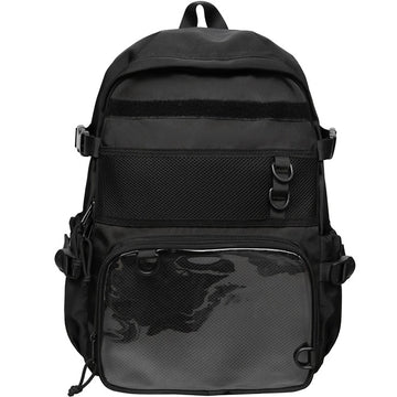Itabag Student School Bookbag Large Handbag Daypack for Pin Display