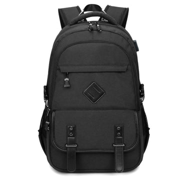 Travel Laptop Backpack with USB Charging Port College Bookbag For Men Boys