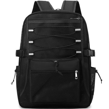 Mesh Backpack for Boys Girls With Reflective Strips