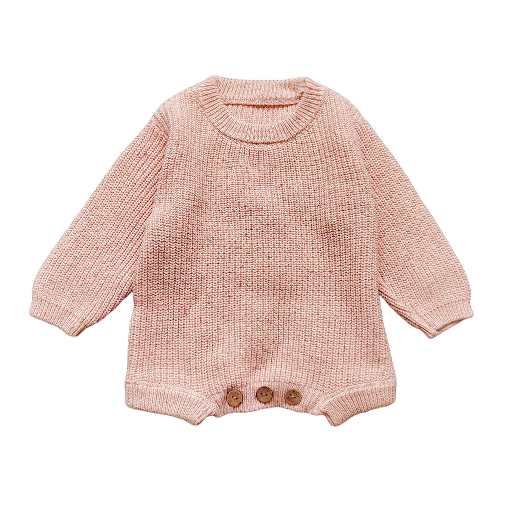 Custom Baby Knit Bodysuit Personalized Hand Embroidered Name Baby Romper