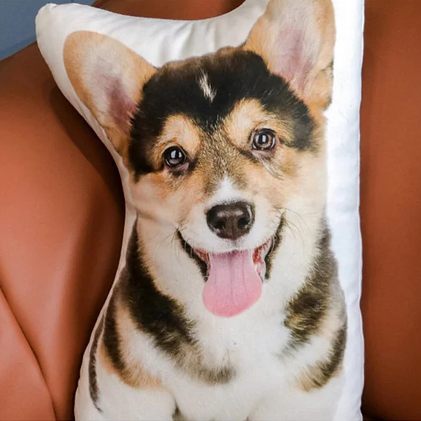 Personalized Pet Pillow Personalized Dog Shaped Pillow Unique Gift For Pet Lover