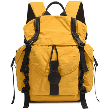 Lightweight Backpack Simply Nylon Schoolbag For Teens