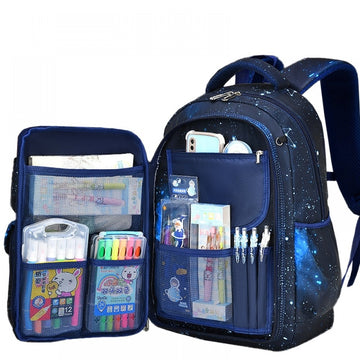 Large Teenage Boys Backpack for School Students Book Bag Daypack (Suitable for grades 3-9)