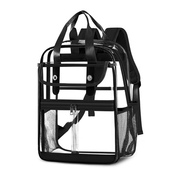 Lightweight Clear TPU Backpack Stadium Approved Bookbag