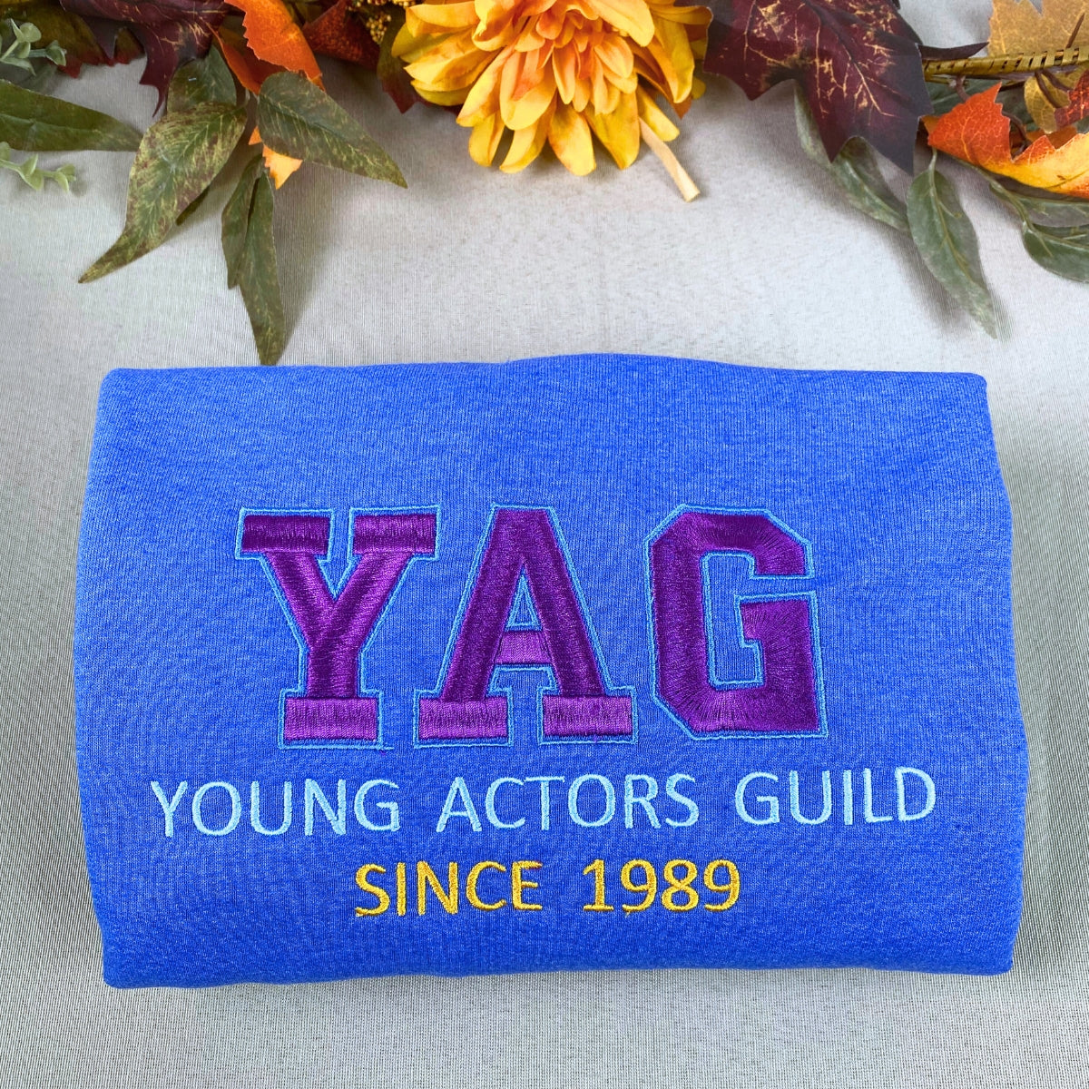 Custom Embroidered Sweatshirt Personalized Add Your Text Sweatshirt Gift for Friends & Family