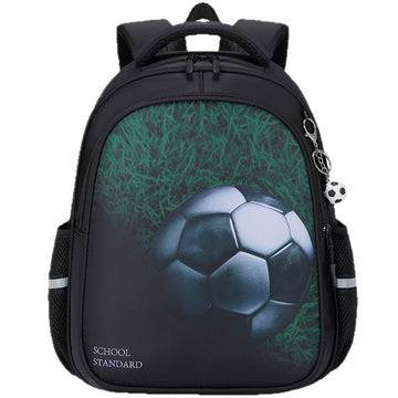 Football Backpack for Kids Elementary School Waterproof Bookbag