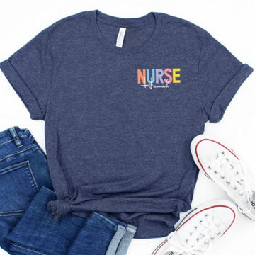 Personalized Registered Nurse Printed Shirt Unique Gift For Nursing