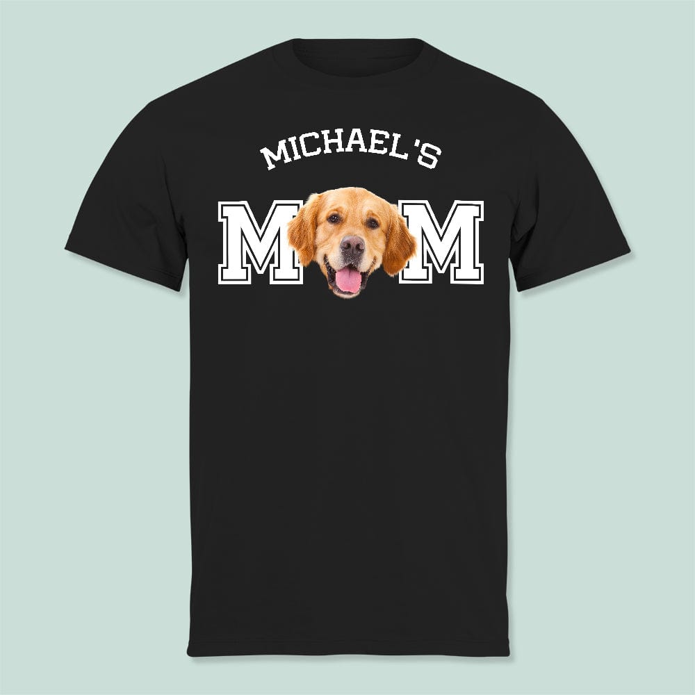 Custom Pet Portrait from Photo Sweatshirt Unique Gift for Dog Mom