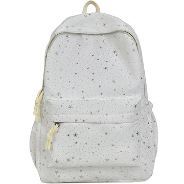 Simple Shiny Star Backpack For Girls Travel School Bookbag