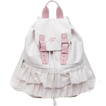 Polka Dots Backpack Large Capacity Schoolbag For Girls