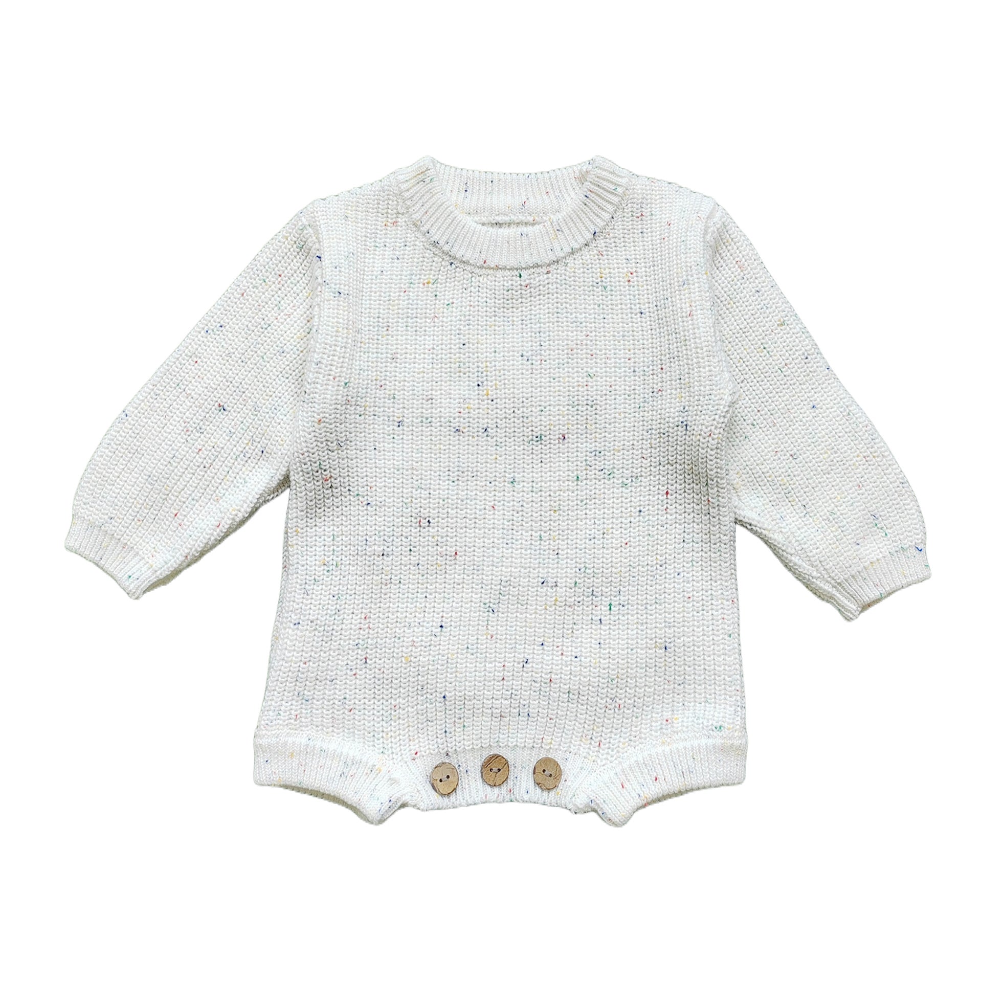 Custom Baby Knit Bodysuit Personalized Hand Embroidered Name Baby Romper