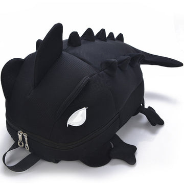 Funny Backpack 3D Lizard Daypack Dinosaur Casual Bookbag for Teens
