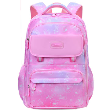 Kawaii Backpack For Girls Side Opening Elementary School Bookbags Casual Daypacks