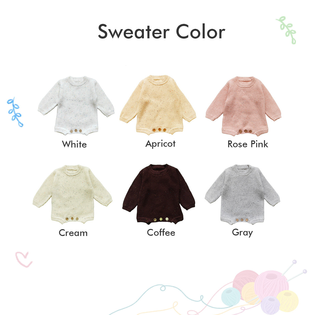 Custom Baby Knit Bodysuit Personalized Hand Embroidered Name Baby Romper