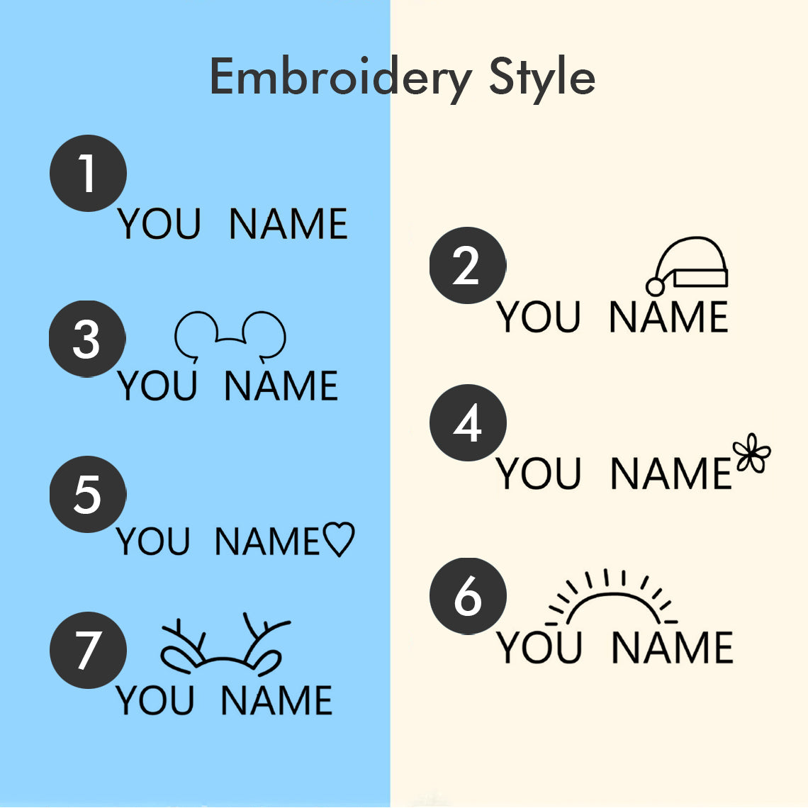 Personalized Hand Embroidered Toddler Sweater Custom Baby Name Sweater Gift
