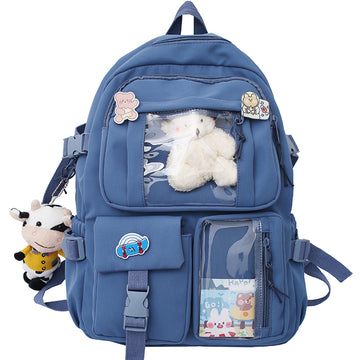 Girls Backpack for School Ins Style Bookbags Fits 16" Laptop Daypack