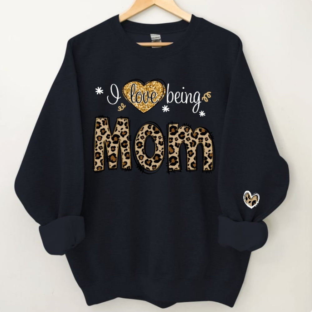 Custom Mama Sweatshirt Personalized Nana with Kids Name Sweatshirt Gift for Family