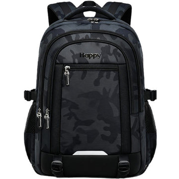 Camo Backapck For Children Water Resistant Laptop Bookbag