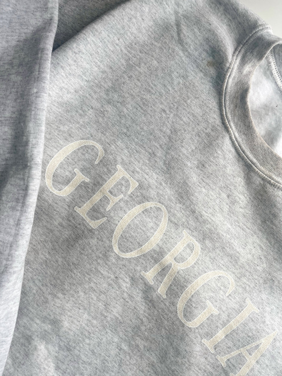 Women's Georgia Printed Crewneck Sweatshirt