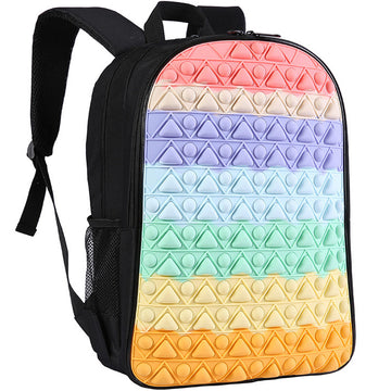 Kids Backpacks Pop It School Bag Fidget Bookbag for Girls & Boys