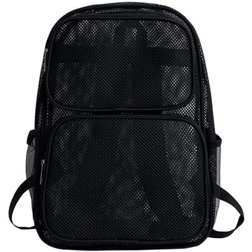 Lightweight Mesh Backpack For School See Through Bookbag