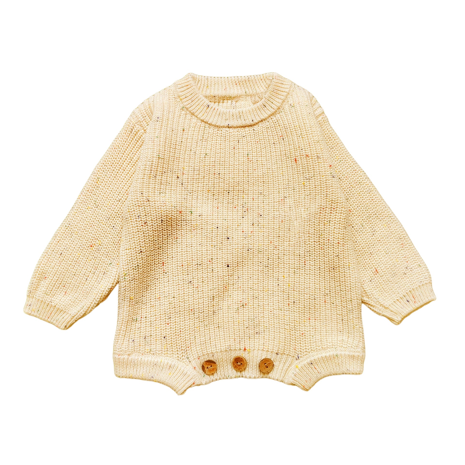 Custom Baby Knit Bodysuit Personalized Hand Embroidered Name Baby Romper