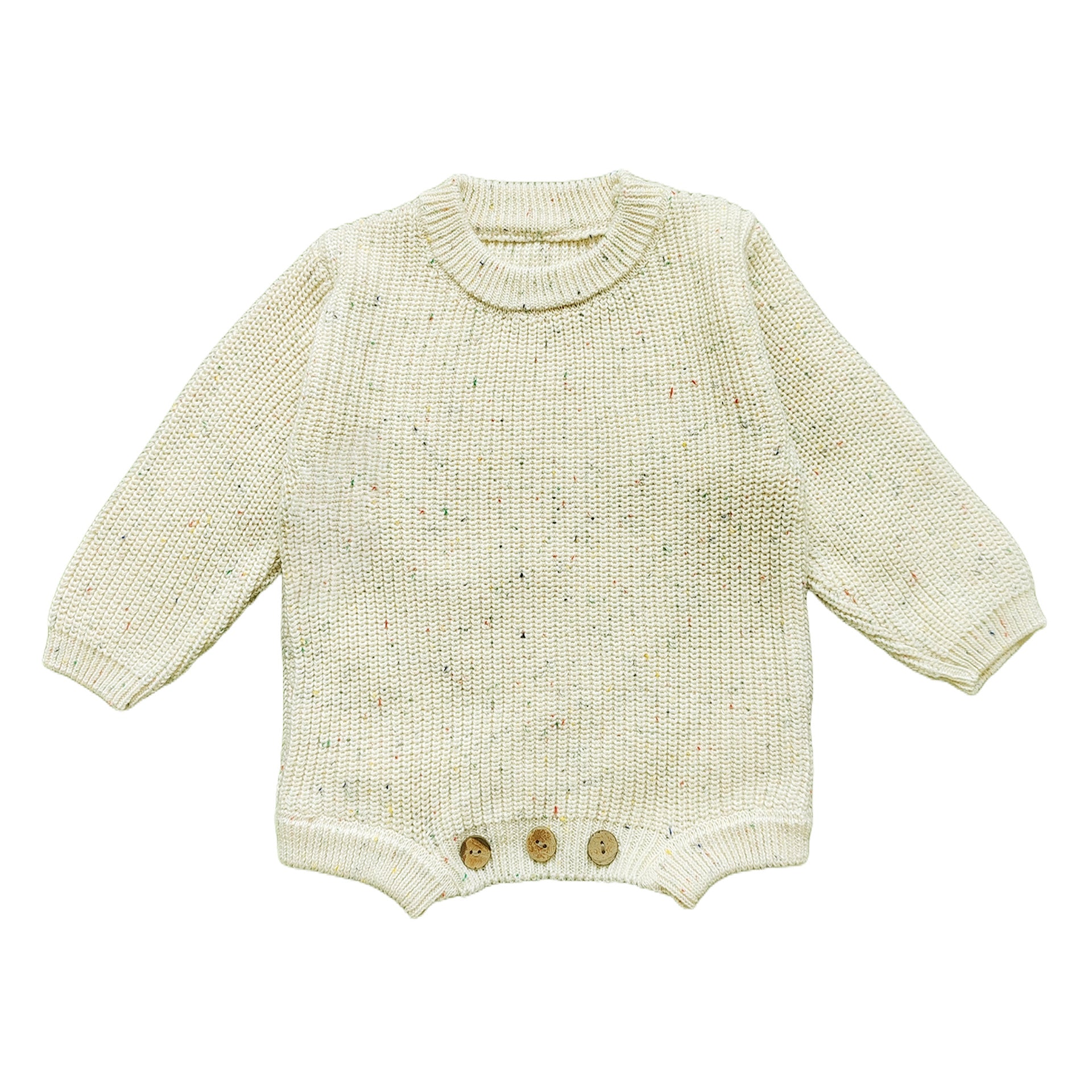 Custom Baby Knit Bodysuit Personalized Hand Embroidered Name Baby Romper