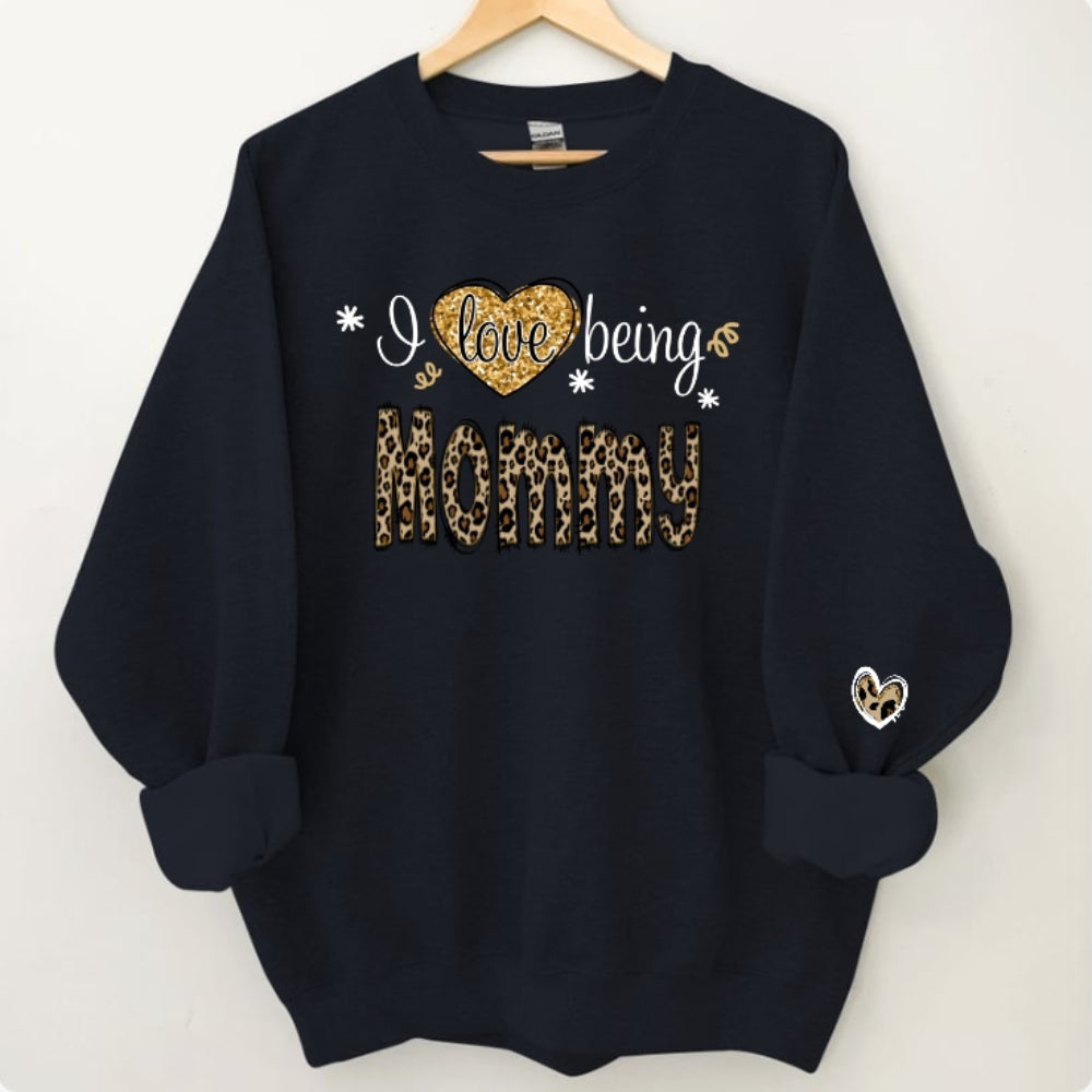 Custom Mama Sweatshirt Personalized Nana with Kids Name Sweatshirt Gift for Family