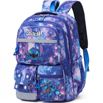 Galaxy Stitch Backpack Large Bookbag Colorful Daypack